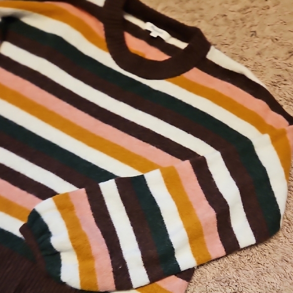 Madewell Striped Payton Pullover Sweater - Picture 7 of 8